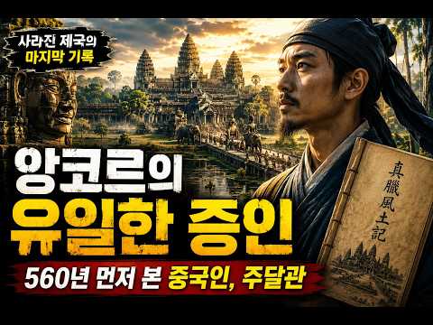 앙코르의 유일한 증인｜560년 먼저 본 중국인 주달관이 남긴 충격의 기록