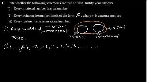CBSE Class-9 Maths NCERT solution - Number system - Exercise 1.2 - Problem 1