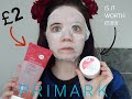 Testing out primark skin care (is it worth it?)