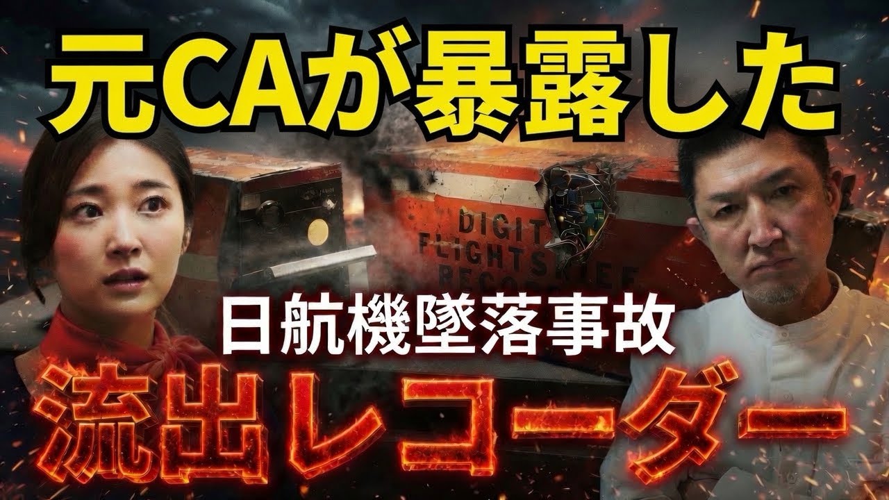 【日航機墜落事故203】あのボイスレコーダーについて質問｡決定的な答えが出る｡＃元CA凛子＃JAL123＃青山透子＃永田和徳#日航機墜落事故