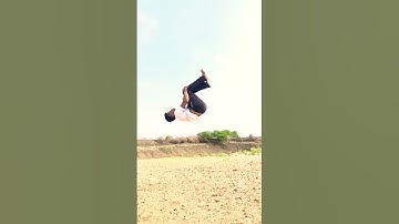 Backflip Height 🔥VfX Jump 😂 Flip ✅#short #backflip #editing #villagelife #village