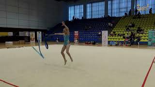 Talpoș Rebeca LPS Baia Mare Junioare II Ribbon Cupa Prietenia Ediția XXVIII la Gimnastică Ritmică  B