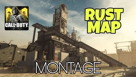 CODM New Map RUST Gameplay | COD Mobile Montage | Rust Highlights