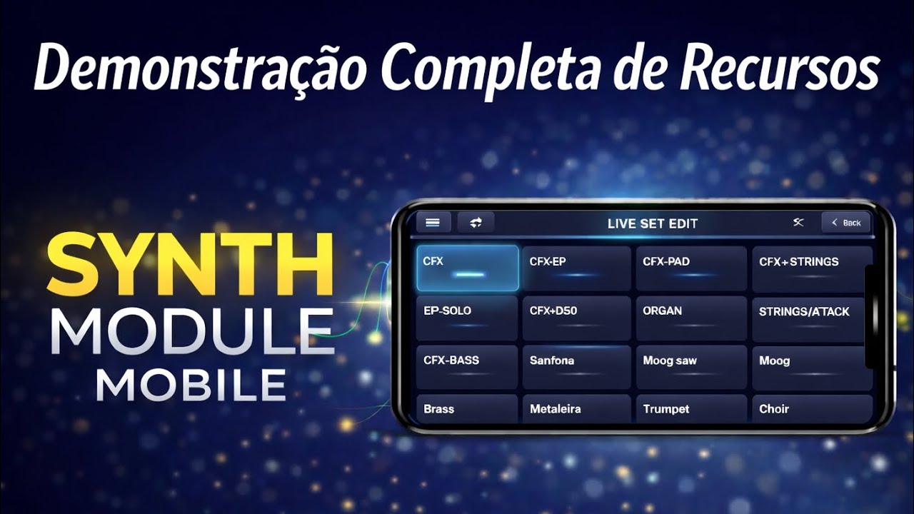 Synthon Module Synth module demostração completa - YouTube