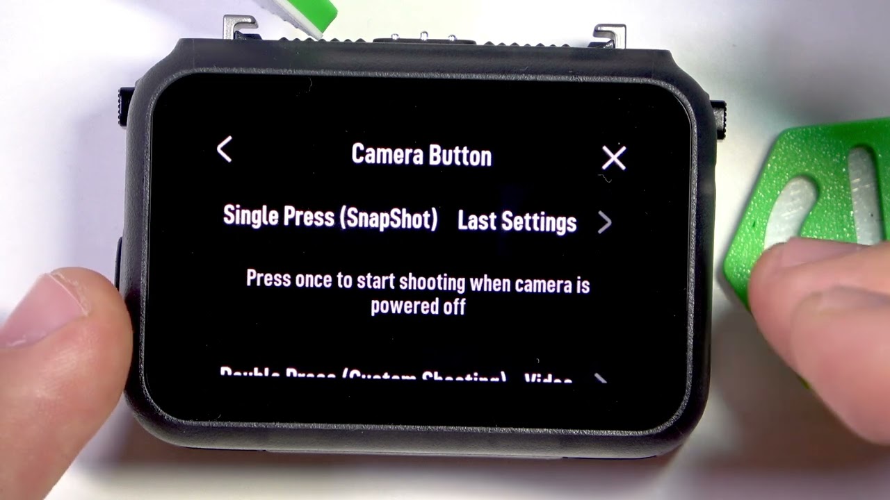 DJI Osmo Nano — как настроить функциональную кнопку