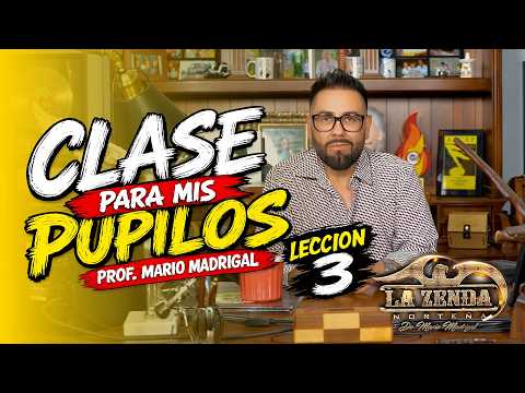 Clases para mis Pupilos Prof. Mario Madrigal | Lección 3 Completo