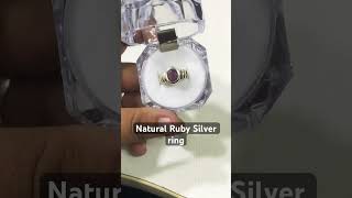 Natural Ruby Silver ring | Manikya Ring | Call- +917353952131 | #ruby