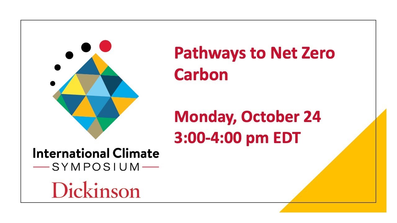 Pathways to Net Zero Carbon - YouTube