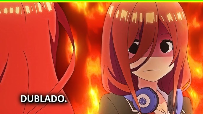 Fuutarou esta com a cara nos PEIT@ES da miku😏(Dublado) gotoubun no hanayome  