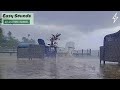 CRAZY Rain and Non Stop THUNDER Ambiance-SLEEP Sounds-Beat Anxiety & Relax-Storm Sounds