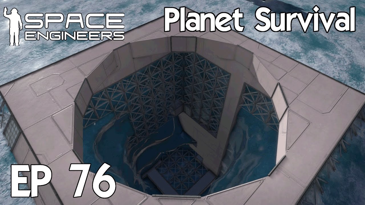 Space Engineers Planets - Ep 76 Bunker Excavation Continues - YouTube