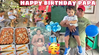 HAPPY BIRTHDAY PAPA BOSSING | NAGLUTO KAMI NG SPAGHETTI + KINUHA ANG PADALANG LAMBANOG