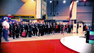 Fantastic Linde IMHX 2013 Launch with Bloodhound