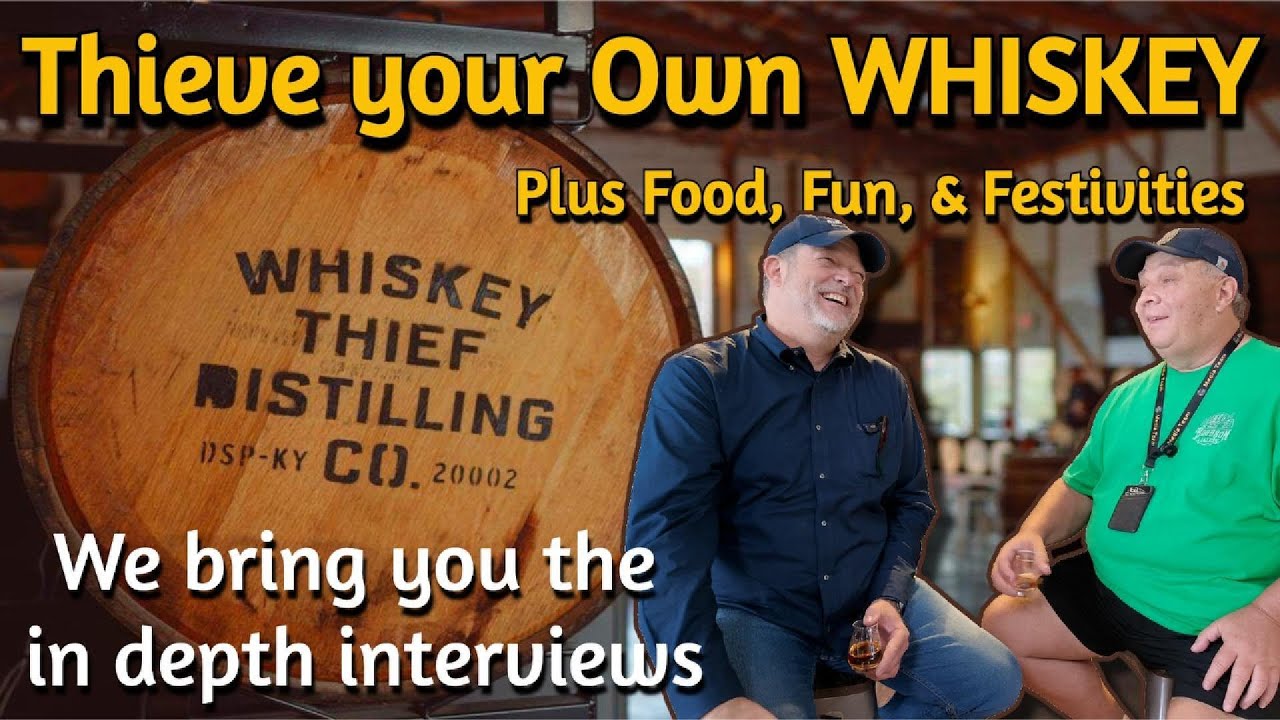 Компания по производству виски Whiskey Thief...где вы сами крадите бочку и разливаете свой собств...