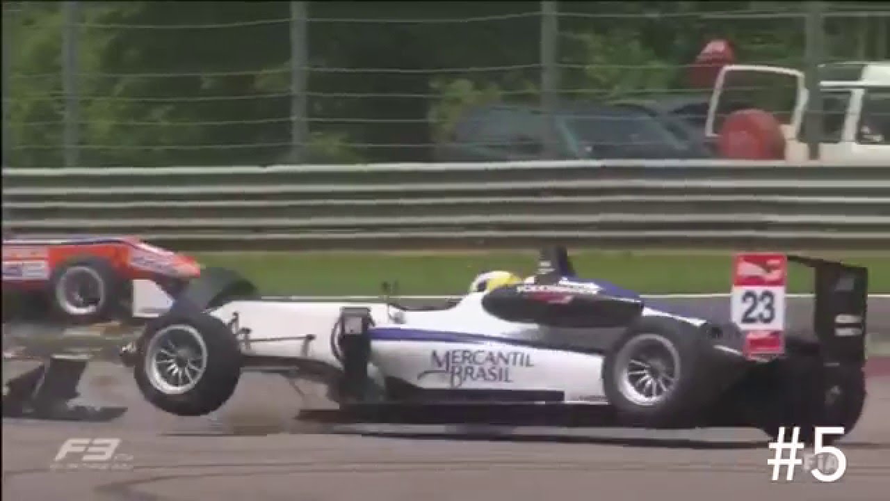 Top 5 European F3 Crashes of 2015