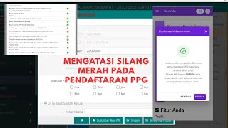 SILANG MERAH PADA PENDAFTARAN PPG ? INI SOLUSINYA