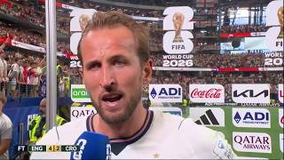 Harry Kane Post Match Interview 🔥 | England vs Croatia 4-2