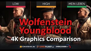 Wolfenstein Youngblood Graphics Comparison Mein Leben Vs High Vs Low Pc 4K Uhd