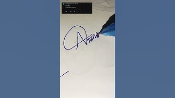 Anindita name art signature. #ytshorts #signature