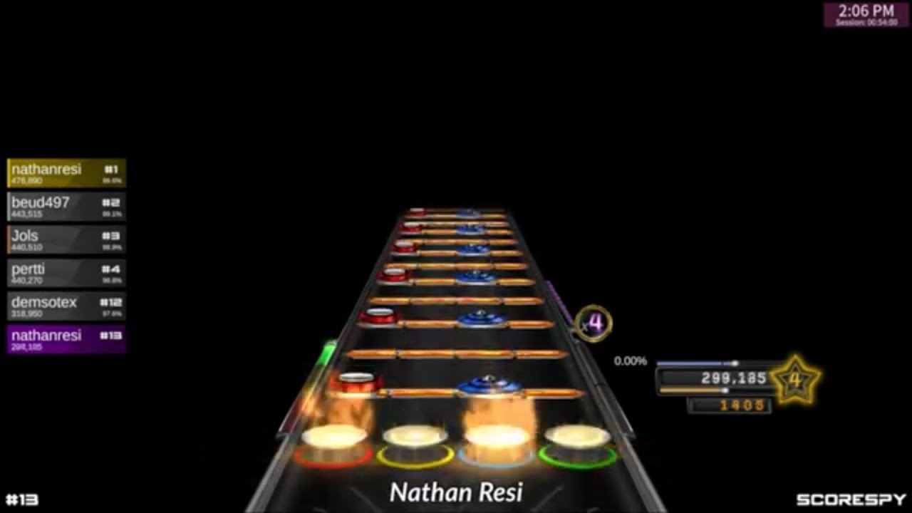 Hook, Line and Sinner by Texas in July - Pro Drums FC (Clone Hero)