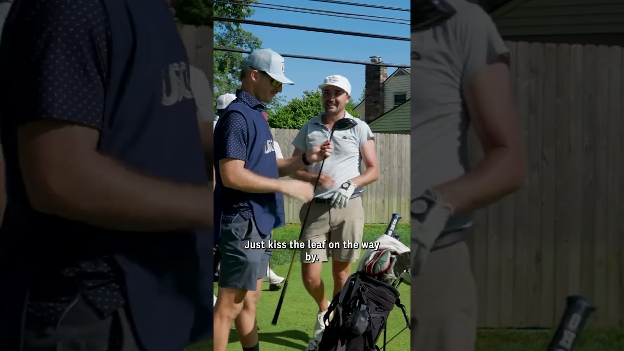 When your caddie won The Walker Cup at Merion, you know you’re getting the elite reads!