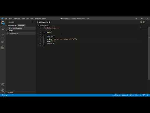 Divide two number integer type with other person in C programming | part 3| with source code