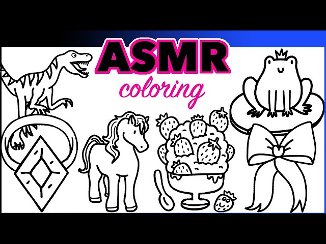 coloring pages asmr