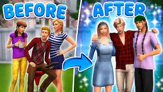 GIVING THE BFF HOUSEHOLD A MAKEOVER IN THE SIMS 4