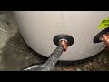 Triangle Tube Indirect Water Heater - Tank Failure Boiler Relief Flooding Boiler Room