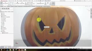 Details GMIT Letterfrack SolidiWorks Tutorials- Carved Pumpkin Guide