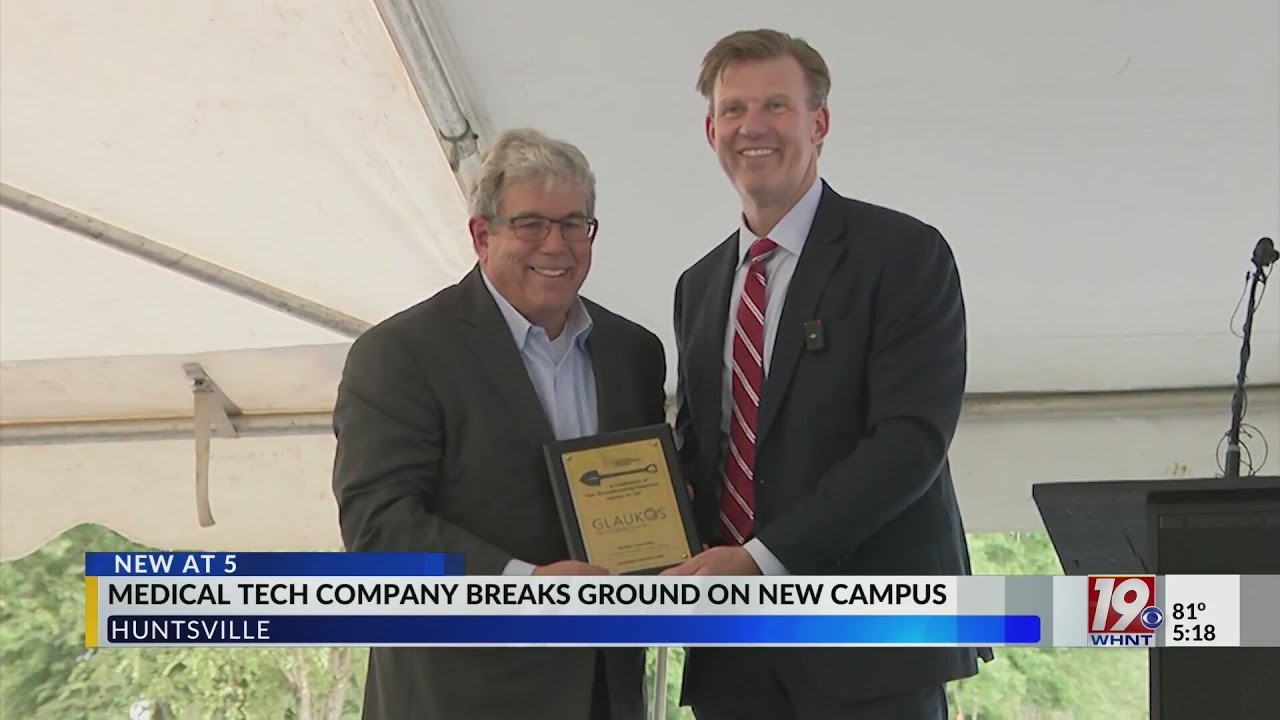 Medical Tech Company Breaks Ground on New Campus | Sept. 25, 2025 | News 19 at 5 p.m.
