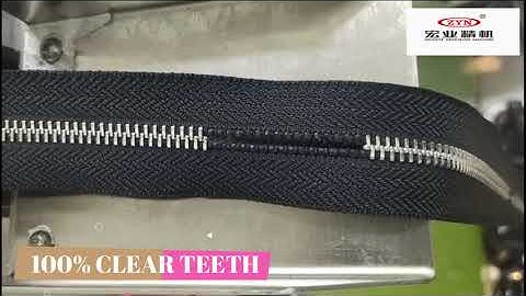 New type- Auto metal zipper gapping machine