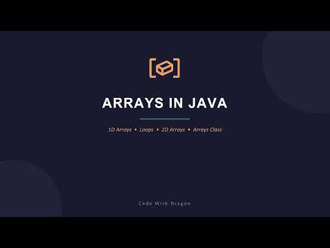 Arrays | Java Programming Full Course Tamil | Code WIth Dragon