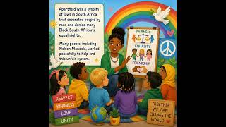 🌍 Mandela Day for Kids | Who Was Nelson Mandela | Kindness, Equality & History Explained
