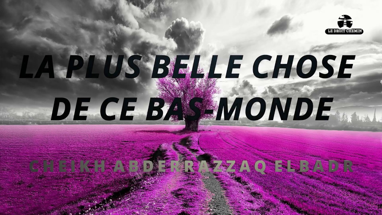 la plus belle chose de ce bas monde - YouTube