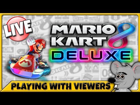 lets play a little game BATTLE AND RACE WITH ME! - Mario Kart 8 Deluxe - | Live Stream