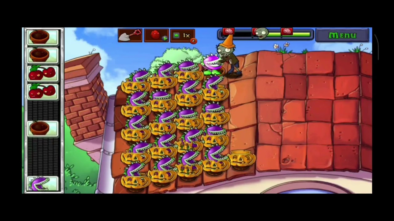 Plant and zombie war😨😨