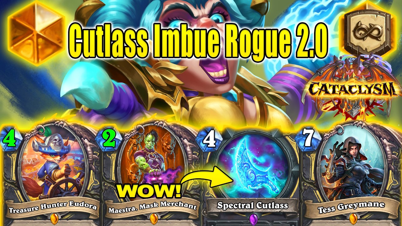 Biggest Buffs In History To Thief Cutlass Imbue Rogue 2.0 Across the Timeways Min-Set | Hearthstone