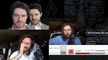 Asmongold reacts to Josh Strife Hayes react to Asmon react to Josh