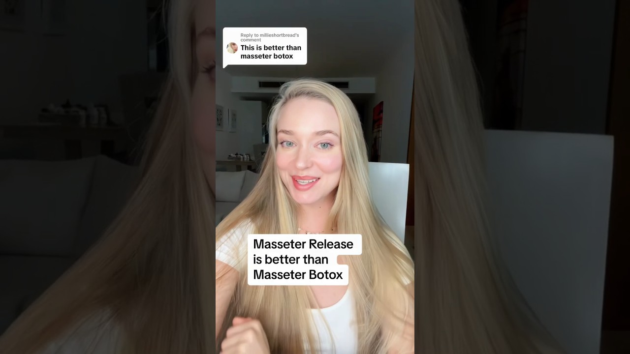 Why Masseter Release is Better Than Botox? 🤯