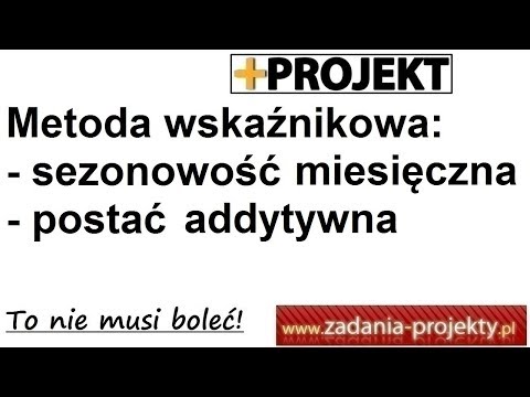 Wideo: Jak Obliczyć Współczynnik Sezonowości