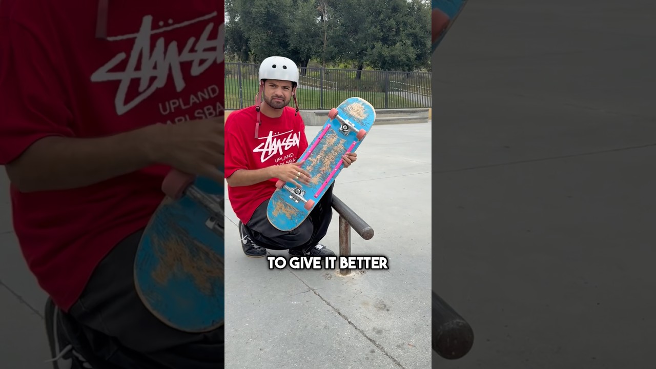 What do skateboard deck rails even do?! #skateboarding #skate #sk8 #shorts