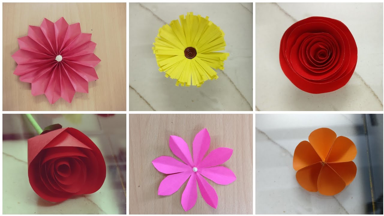 Diy Easy Paper Flower Craft