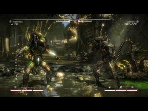 MKX - Alien 46% Optimal Combo (Tarkatan)