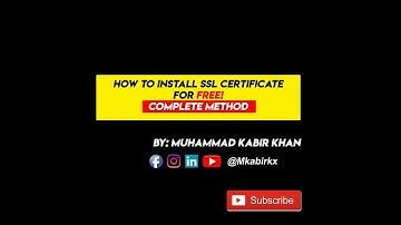 How to Install SSL for FREE on WordPress, Full Method.