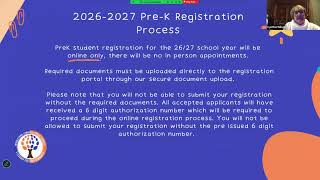 Pre K Information Night 1/28/26 Update