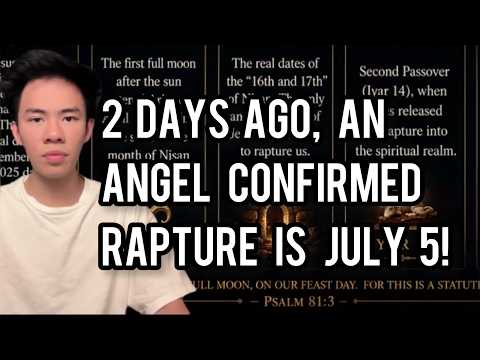Rapture Is July 5: True Date Of Pentecost And Shavuot!