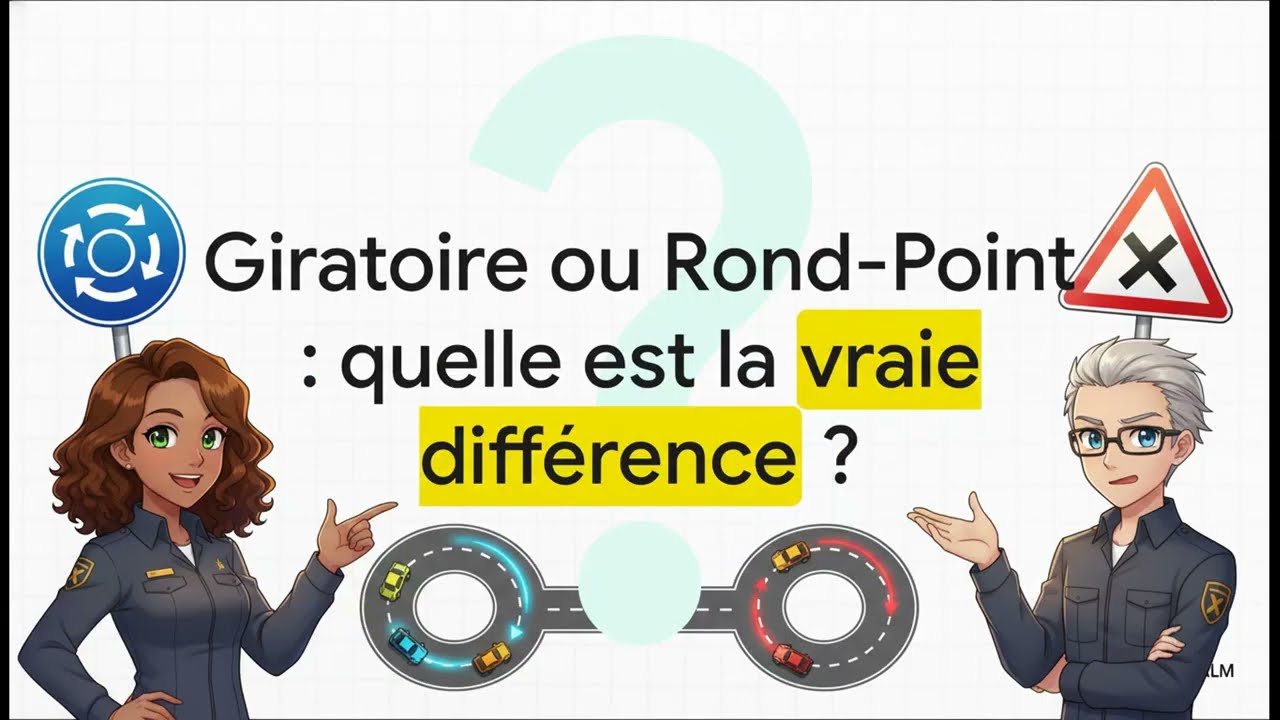 Giratoire vs rond point