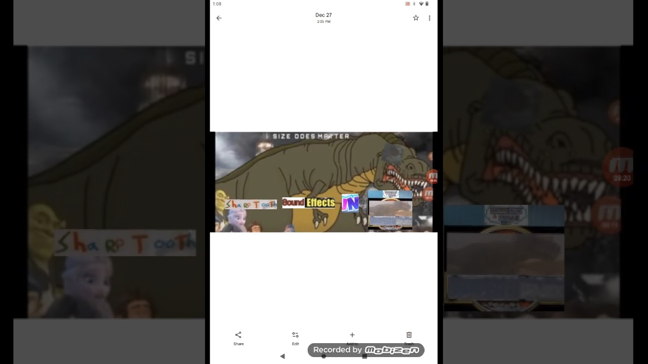 SharpTooth Sound Effects In Matthew Rex & Friends Goes To Jurassic Park (1993) 🦖🔊