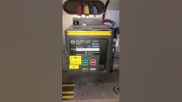 Motorized MCCB manual Testing operation #abb #schneider #lnt #bch #cns #siemens #shorts #short#trend